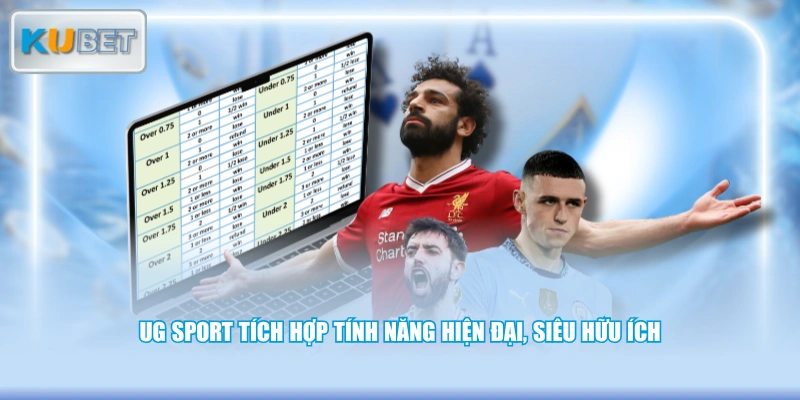 UG Sport tích hợp tính năng hiện đại, siêu hữu ích